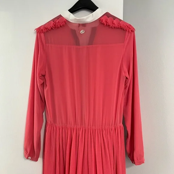 KIA Pretty***Made in Italy Pink Party Dress***Size 12 $340 - Picture 5 of 10